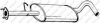 BOSAL 154-081 Middle Silencer